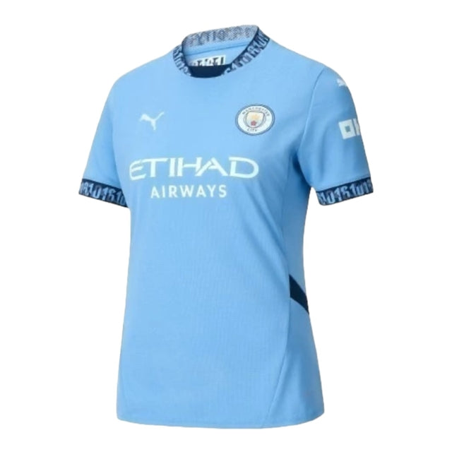 Camisa Manchester City I 24/25 -  Puma Feminina - Azul