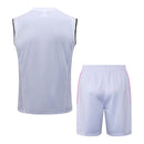 Kit Treino adulto - Camisa e Shorts - Juventus Adidas 23/24 - Branco