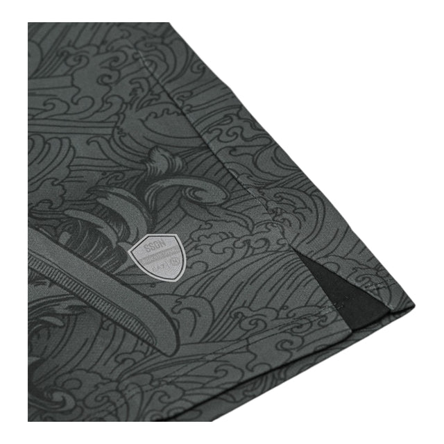 Camisa Napoli III 24/25 - Torcedor EA7 Masculina - Cinza com detalhes em azul e preto