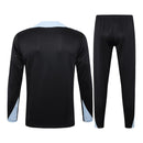 Conjunto Barcelona Treino 24/25 - Masculino Nike - Preto com detalhes em azul