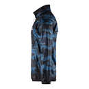 Jaqueta Corta-Vento Napoli Treino 24/25 - Masculina EA7 - Preta com detalhes em azul