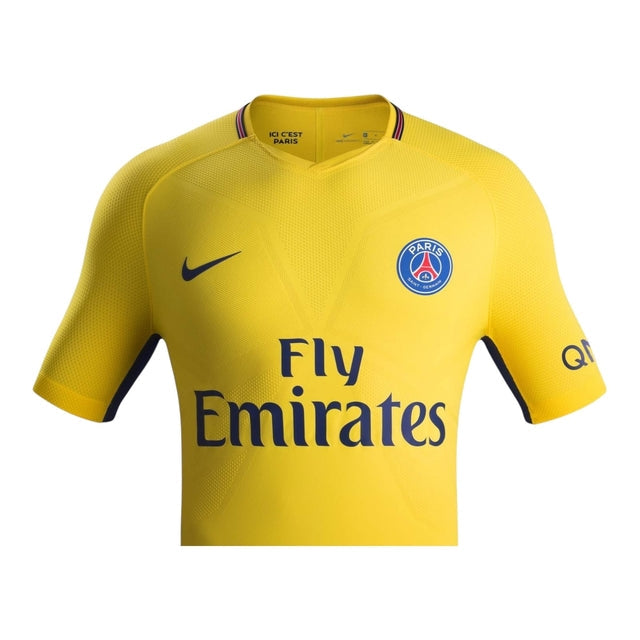 Camisa Retrô Paris Saint-Germain II 2017/18 - Masculina Nike - Amarela
