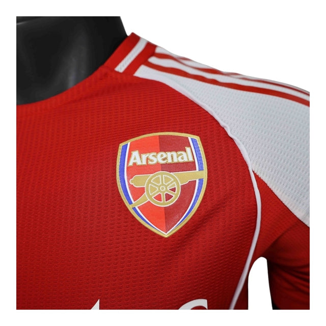 Camisa Arsenal I 25/26 - Jogador Adidas Masculina - Vermelha e branca