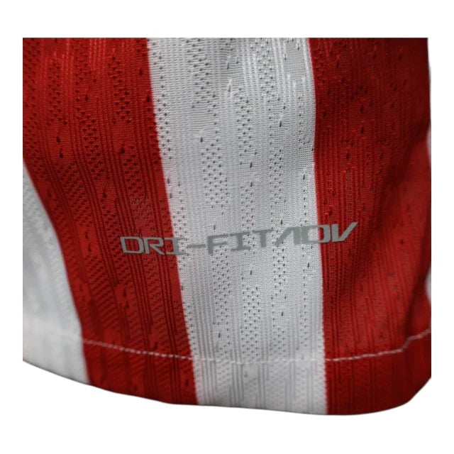 Camisa Atlético de Madrid I 25/26 - Jogador Nike Masculina - Branca e vermelha