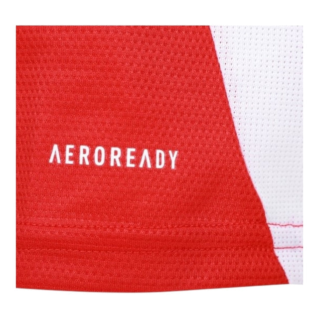 Camisa Internacional I 25/26 -  Adidas Feminina - Vermelha com detalhes em branco