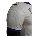 Camisa Barcelona II 25/26 - Jogador Nike Masculina - Bege com detalhes em azul e preto