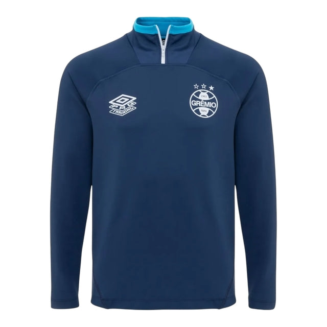 Jaqueta Corta-Vento Grêmio Treino 25/26 - Masculina Umbro - Azul