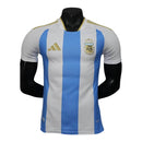 Camisa Seleção Argentina I 25/26 - Jogador Adidas Masculina - Branca e azul
