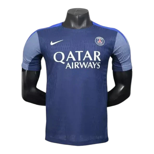 Camisa Paris Saint-Germain Treino 25/26 - Jogador Nike Masculina - Azul