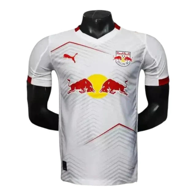 Camisa Red Bull Bragantino I 25/26 - Jogador Puma Masculina - Branca e vermelha