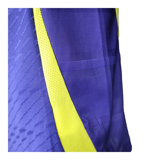 Camisa Real Madrid II 21/22 - Jogador Adidas Masculina - Azul com detalhes em amarelo e branco