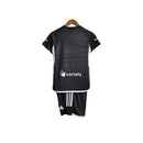 Kit Infantil Maccabi II 23/24 - Adidas - Preto com detalhes em branco