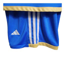 Kit Infantil Leicester City I 23/24 - Adidas - Azul com detalhes em branco e dourado
