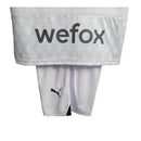 Kit Infantil AC Milan II 23/24 - Puma - Branco com detalhes em vermelho e preto