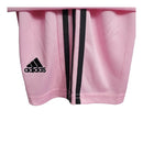 Kit Infantil Inter Miami CF I 23/24 - Adidas - Rosa com detalhes em preto