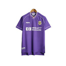 Camisa Tottenham II Retrô 98/99 - Pony Masculina - Roxa com detalhes em branco