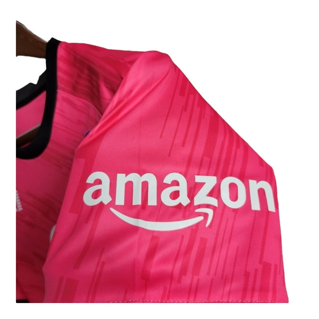 Camisa Napoli Goleiro 23/24 - Torcedor EA7 Masculina - Rosa