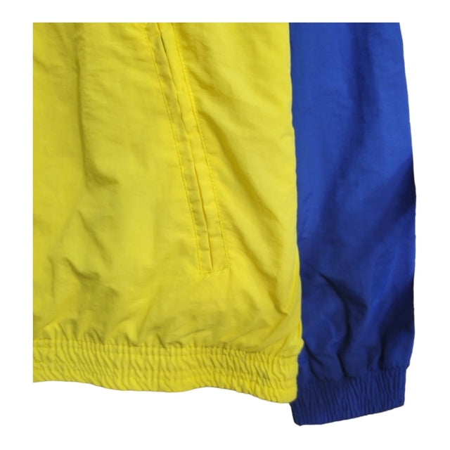 Jaqueta Corta-Vento Al-Nassr 23/24 dupla face - Masculina Dunes - Amarela com detalhes em azul