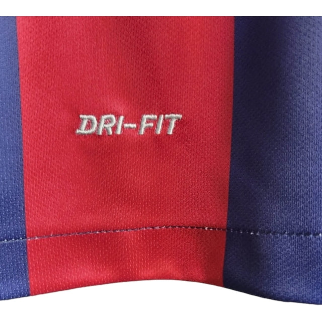 Camisa Retrô Barcelona I 14/15 - Masculina Nike - Azul e vermelha