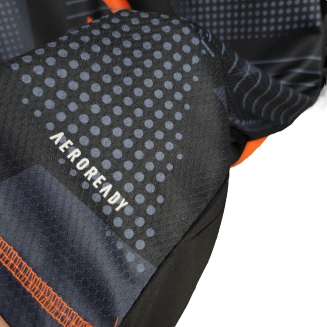 Camisa Seleção do México Goleiro 24/25 - Torcedor Adidas Masculina - Preta com detalhes em laranja e amarelo