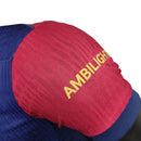 Camisa Barcelona I 24/25 - Jogador Nike Masculina - Azul e vermelha