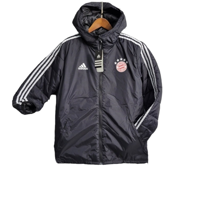 Jaqueta Corta-Vento Bayern de Munique 23/24 - Masculina Adidas - Preta