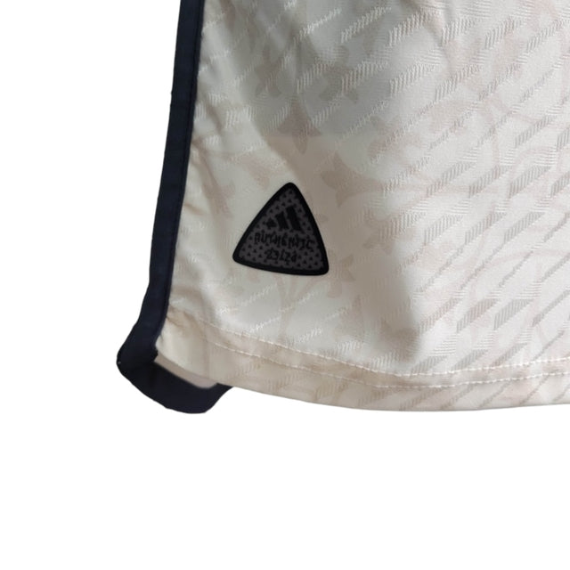 Camisa Roma II 23/24 - Jogador Adidas Masculina - Branca com detalhes em bege e azul