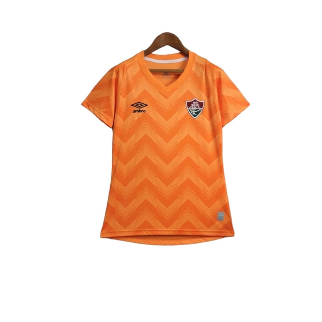 Camisa Fluminense Goleiro II 24/25 -  Umbro Feminina - Laranja