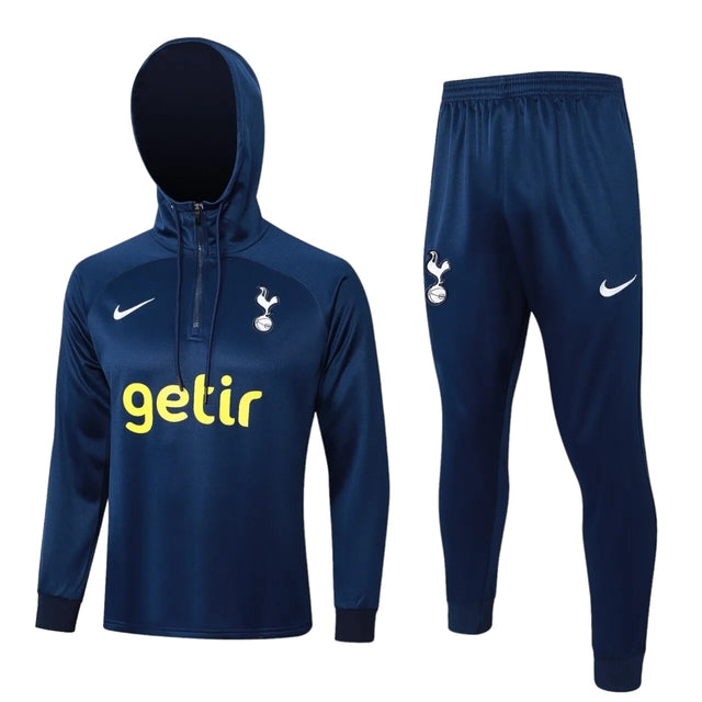 Conjunto Tottenham 23/24 com capuz - Masculino Nike - Azul