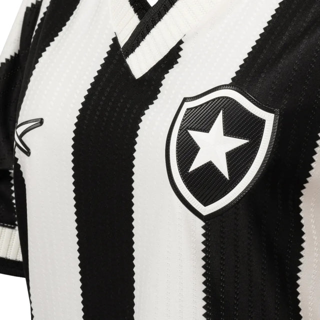 Camisa Botafogo I 24/25 -  Reebok Feminina - Branca e preta