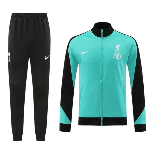 Conjunto Liverpool Treino II 24/25 - Masculino Nike - Verde e cinza