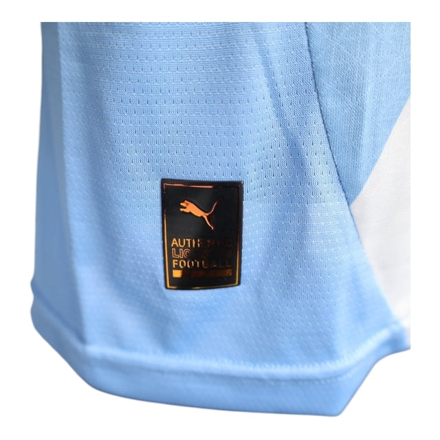 Camisa Manchester City I 25/26 - Jogador Puma Masculina - Azul com detalhes em branco