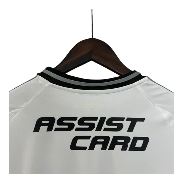 Camisa Colo Colo do Chile I 25/26 - Torcedor Adidas Masculina - Branca com detalhes em preto