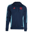 Jaqueta Corta-Vento Flamengo Treino 25/26 - Masculina Adidas - Azul