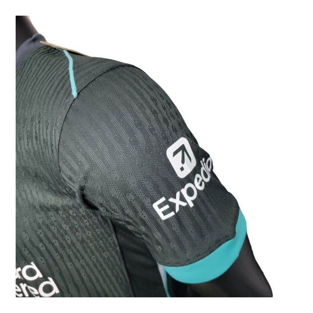 Camisa Liverpool II 24/25 - Jogador Nike Masculina - Verde com detalhes em azul