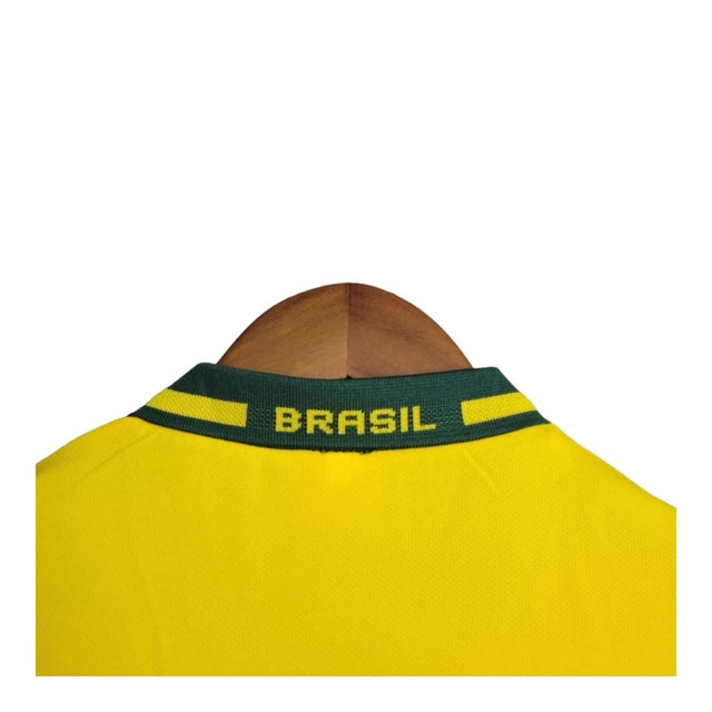 Kit Infantil Brasil Retrô 1994 - Umbro - Amarelo