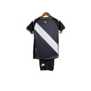 Kit Infantil Vasco da Gama I 23/24 - Kappa - Preto com detalhes em branco e amarelo