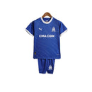 Kit Infantil Marseille II 23/24 - Puma - Azul com detalhes em branco