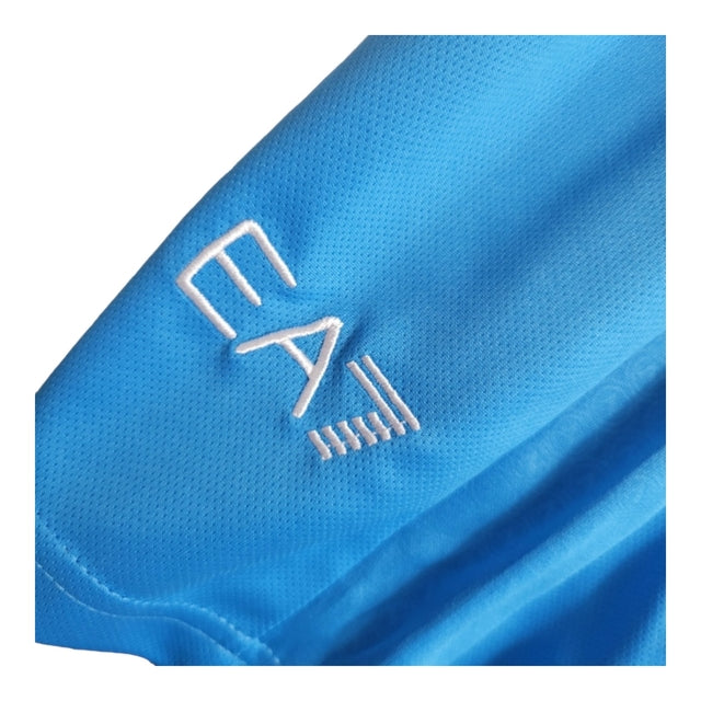 Kit Infantil Napoli II 23/24 - EA7 - Branco com detalhes em azul