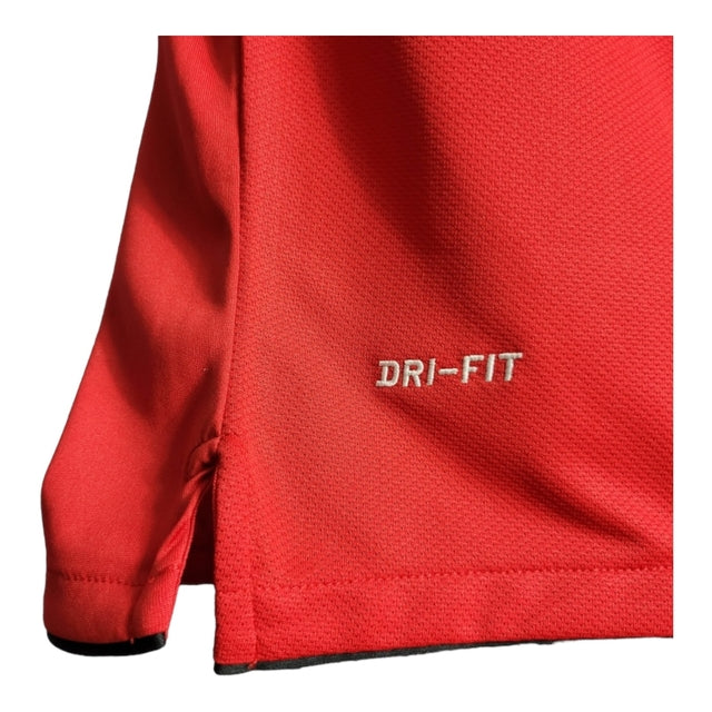 Camisa Retrô Manchester United 10/11 - Masculina Nike - Vermelha com detalhes em branco