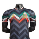 Camisa Seleção do México Edição especial 24/25 - Jogador Adidas Masculina - Preta com detalhes verde e vermelho e branco com detalhes do Dragon Ball