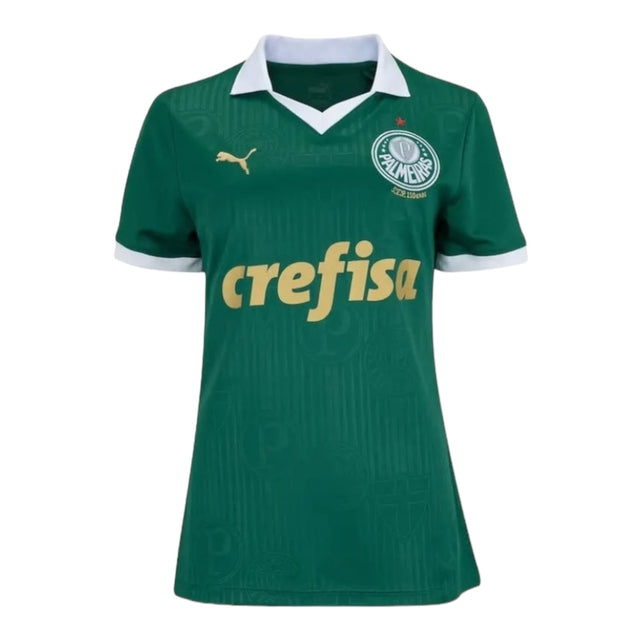 Camisa Palmeiras I 24/25 -  Puma Feminina - Verde