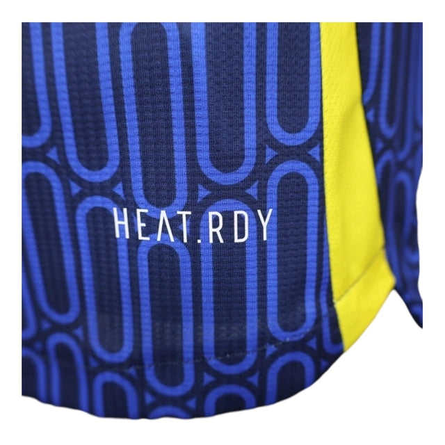 Camisa Al-Nassr II 24/25 - Jogador Adidas Masculina - Azul com detalhes em amarelo e branco