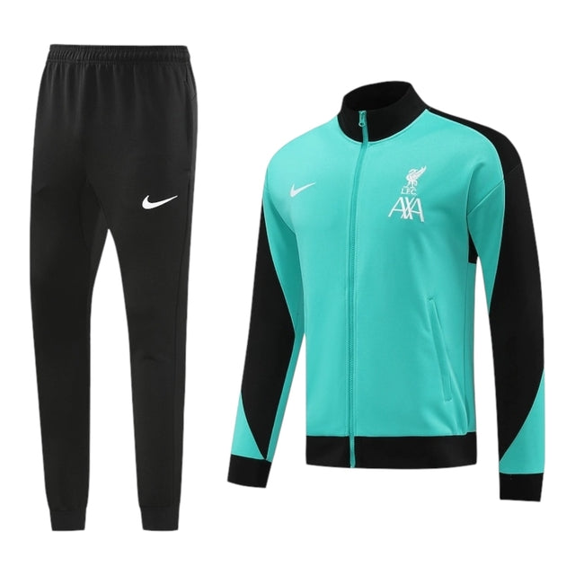 Conjunto Liverpool Treino II 24/25 - Masculino Nike - Verde e cinza