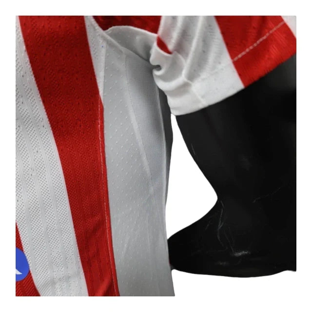 Camisa Atlético de Madrid I 25/26 - Jogador Nike Masculina - Branca e vermelha