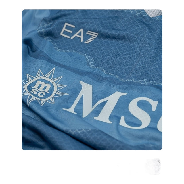 Camisa Napoli Edição especial 24/25 - Torcedor EA7 Masculina - Azul