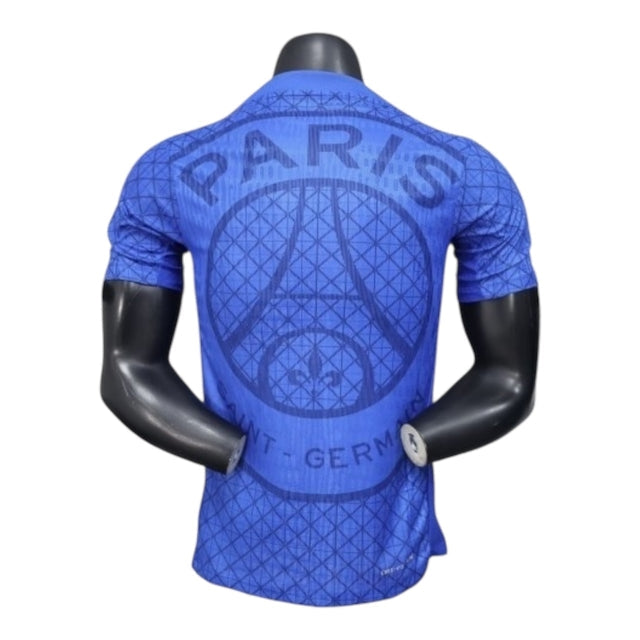 Camisa Paris Saint-German Pré-jogo 25/26 - Jogador Jordan Masculina - Azul