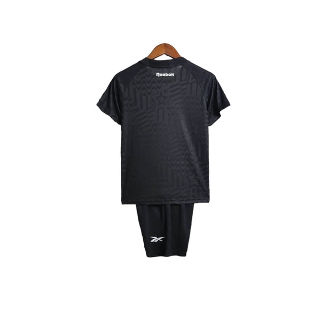 Kit Infantil Botafogo II 23/24 - Reebok - Preto