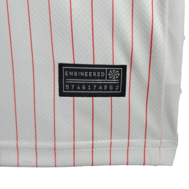 Kit Infantil Seleção da França II 24/25 - Nike - Branco com detalhes em azul e vermelho