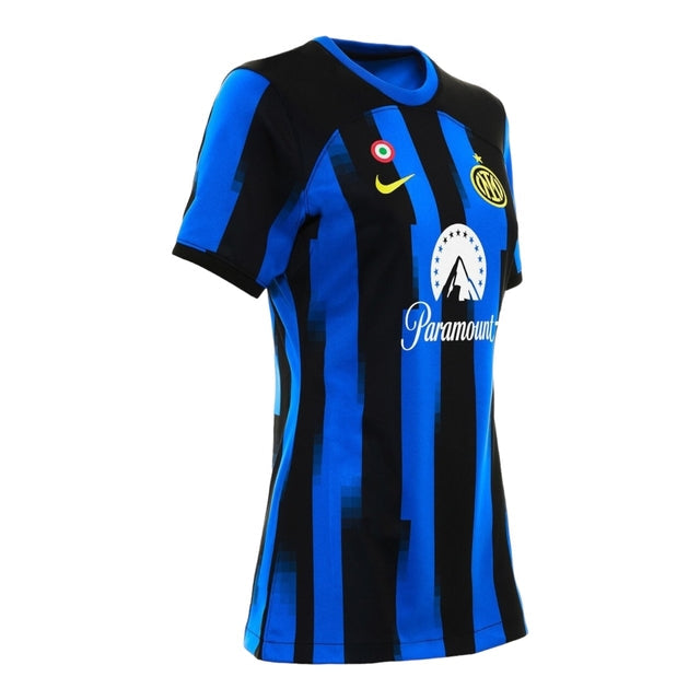 Camisa Inter de Milão I 23/24 -  Nike Feminina - Azul e preta